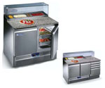Catalogo: Attrezzature professionali - Pizza line: esposizione, preparazione